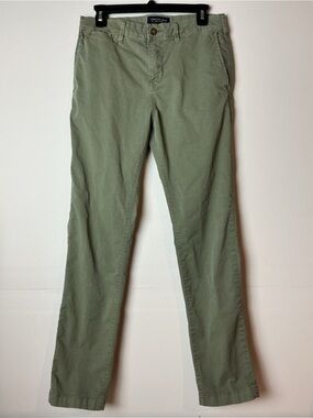 American Eagle Extreme Flex Slim Chino Pants READS Men’s 30x32 Olive Green